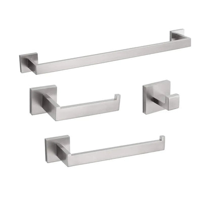 Black Bathroom Hardware Accessories Set