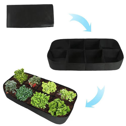 Rectangle Felt Garden Planting Grow Bag