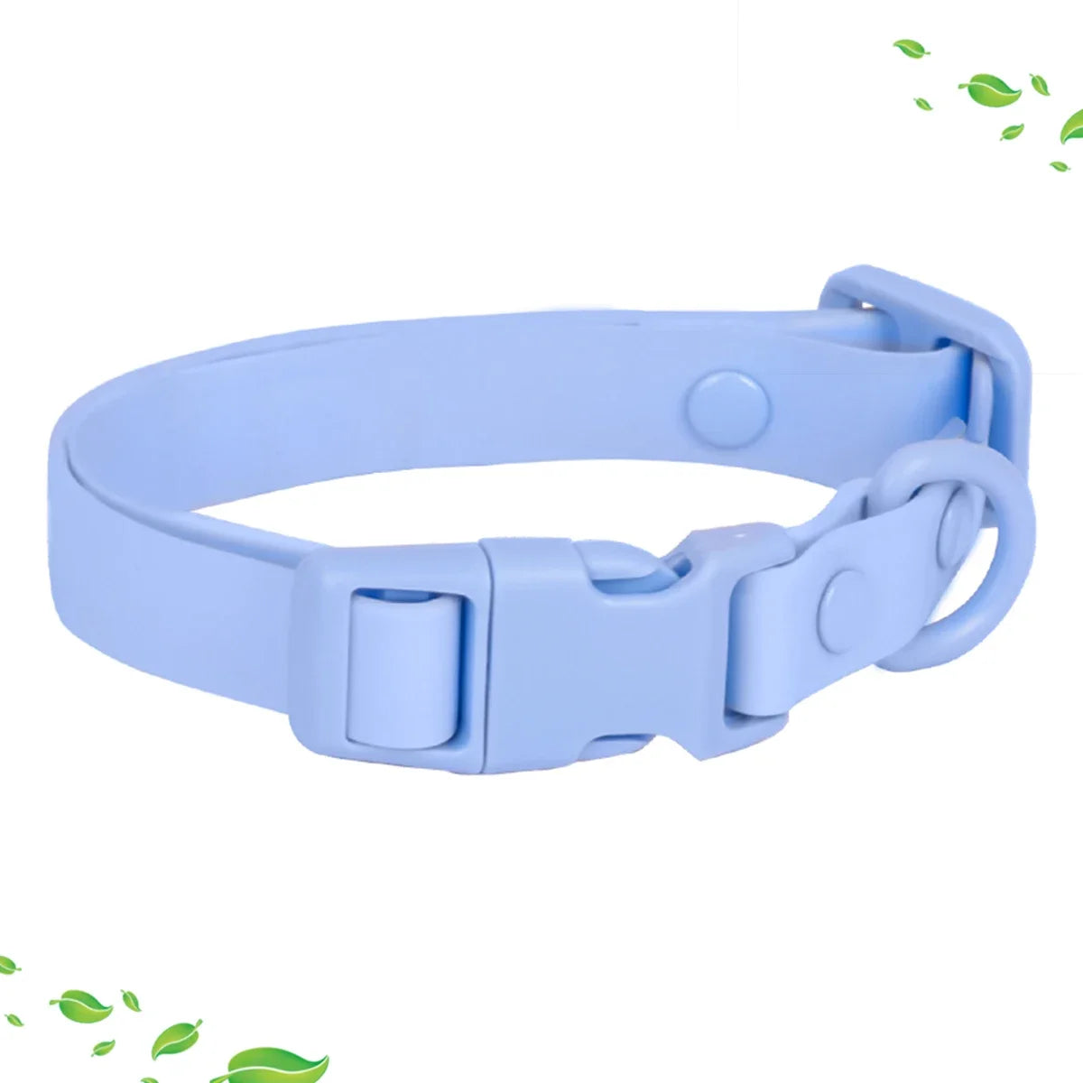 Macaron Colored Waterproof Dog Collar