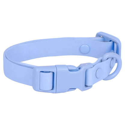 Macaron Colored Waterproof Dog Collar