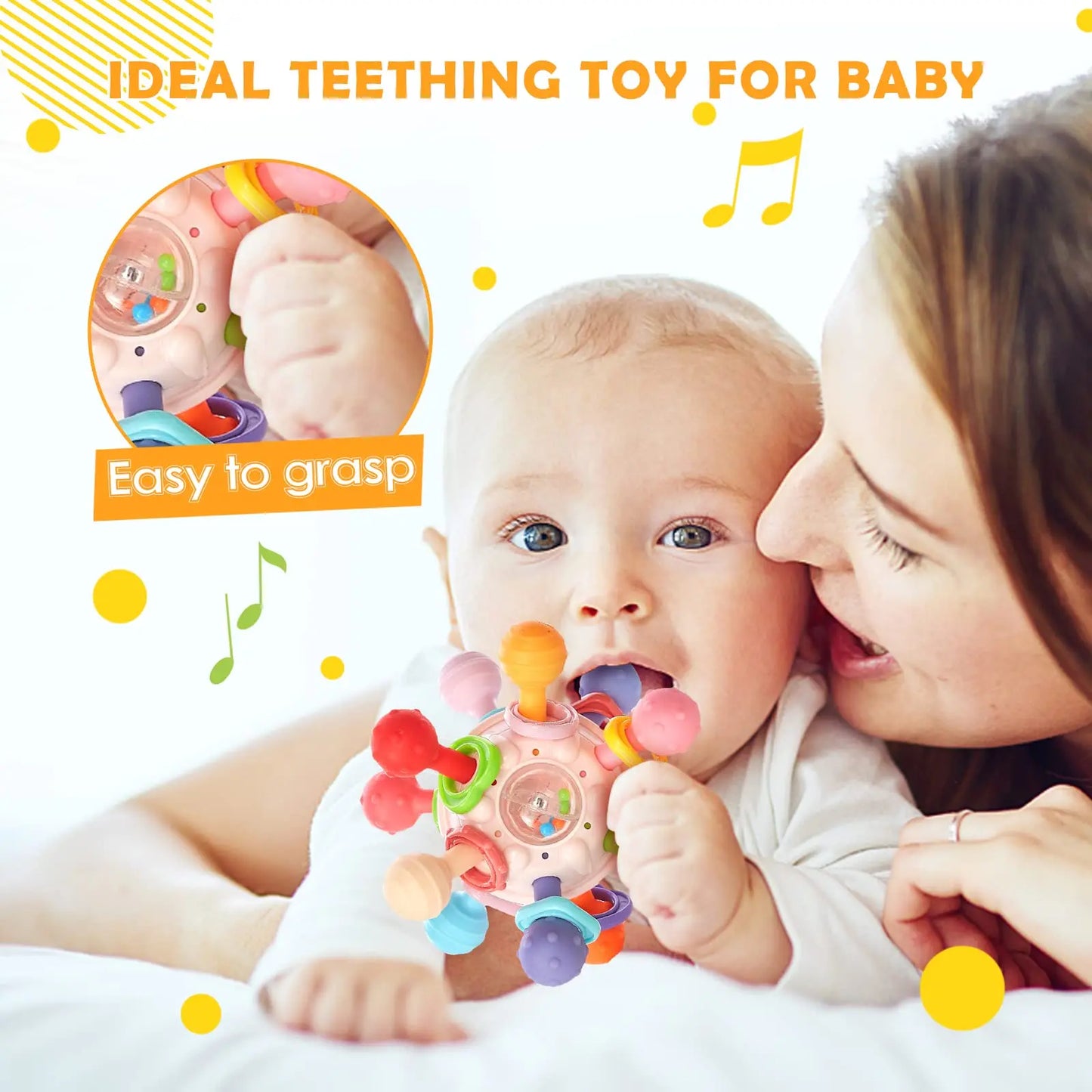 Montessori Baby Teething Sensory Ball
