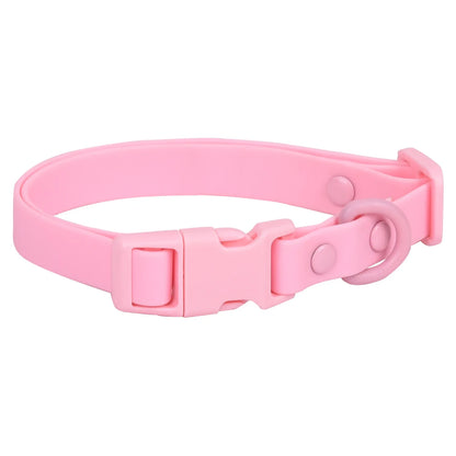 Macaron Colored Waterproof Dog Collar