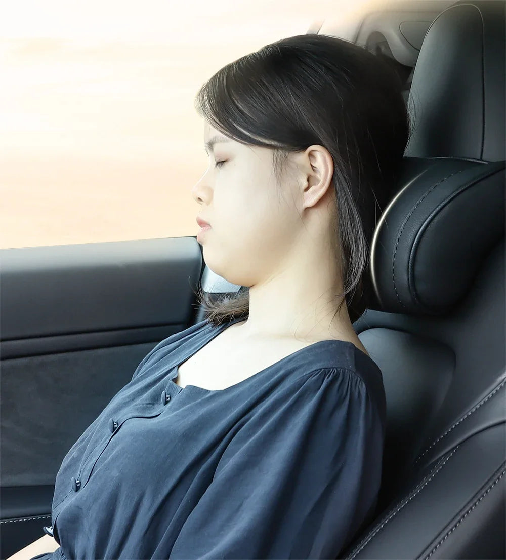 PU Leather Memory Foam Car Headrest