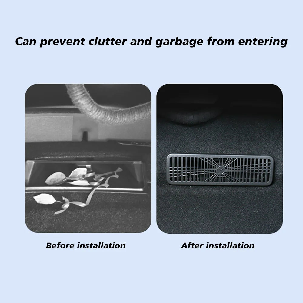 Tesla Model Y Underseat AC Cover