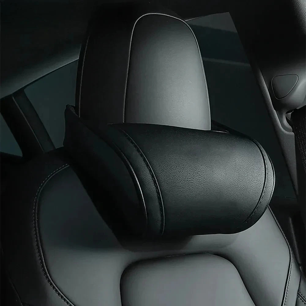 PU Leather Memory Foam Car Headrest