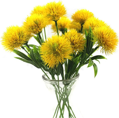 Artificial Dandelion Flower Bouquet Set
