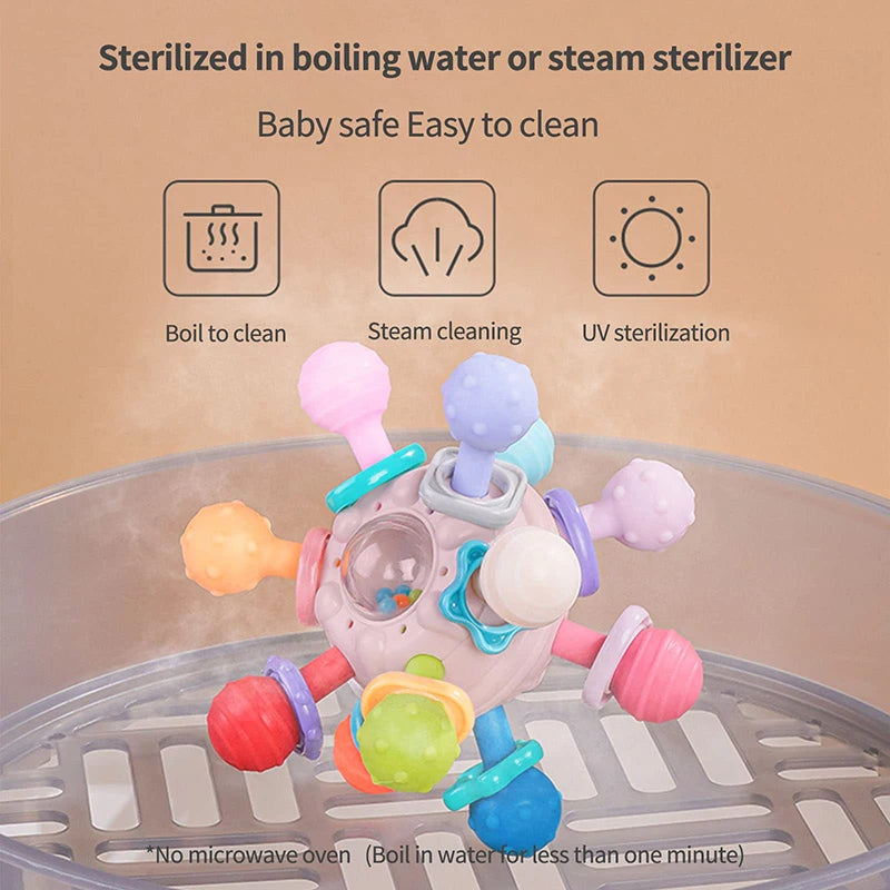 Montessori Baby Teething Sensory Ball