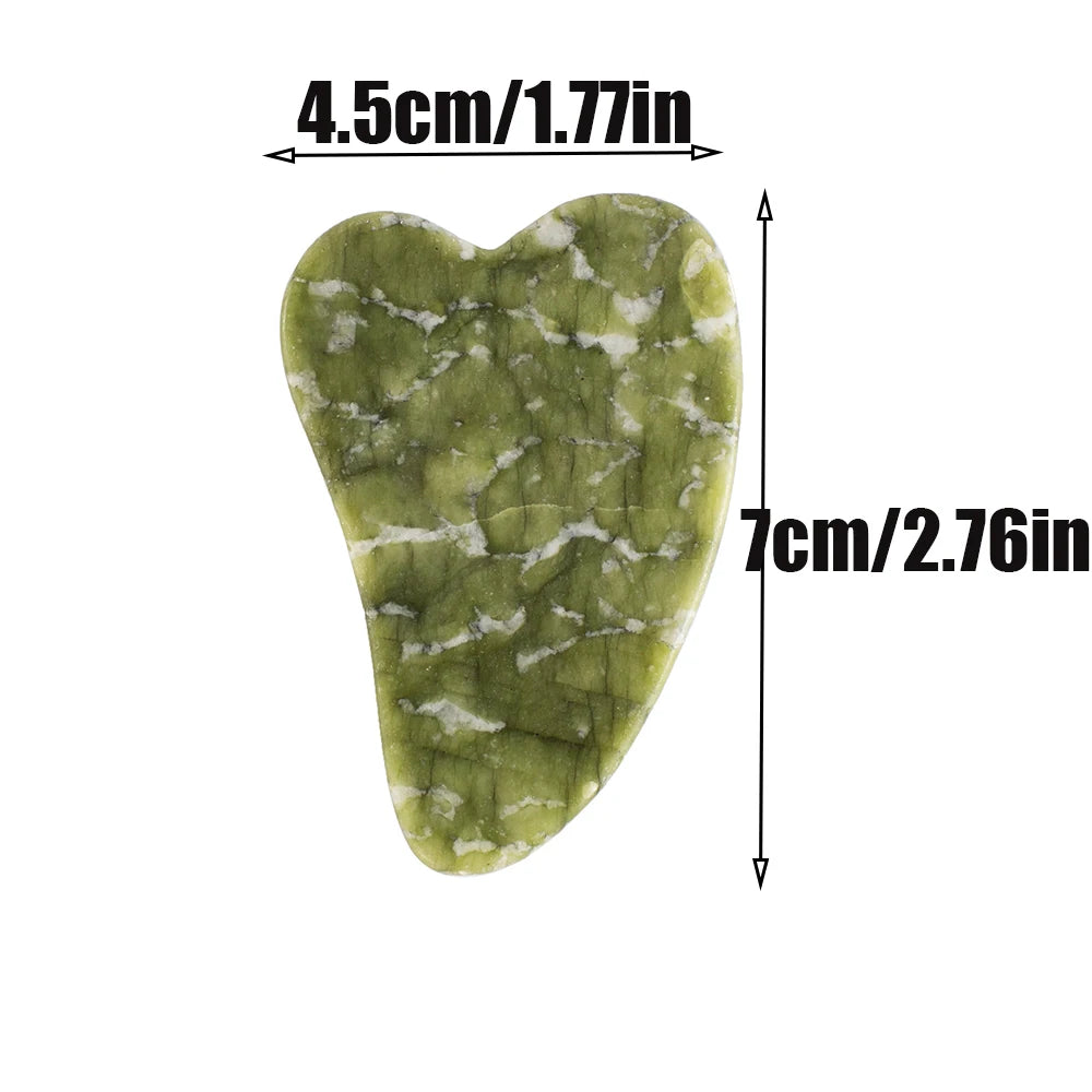 Natural Jade Gua Sha Massage Tool