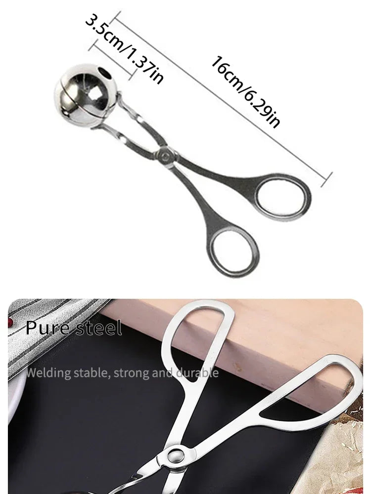 Stainless Steel Meatball & Dumpling Mould