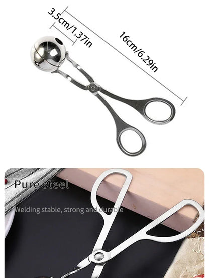 Stainless Steel Meatball & Dumpling Mould