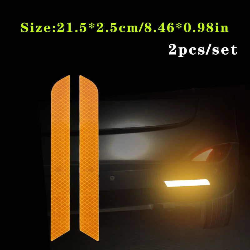 Car Reflective Safety Bumper Strip Stickers