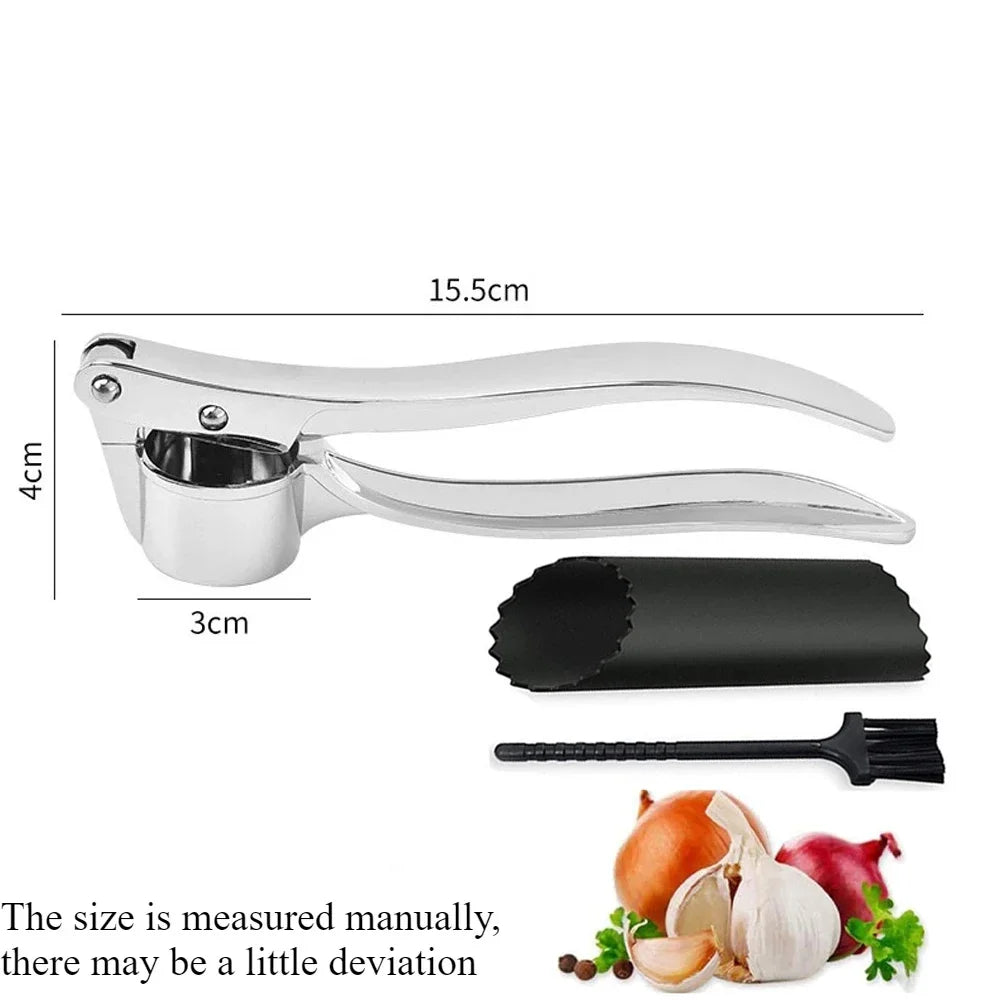 Stainless Steel Garlic Press Tool
