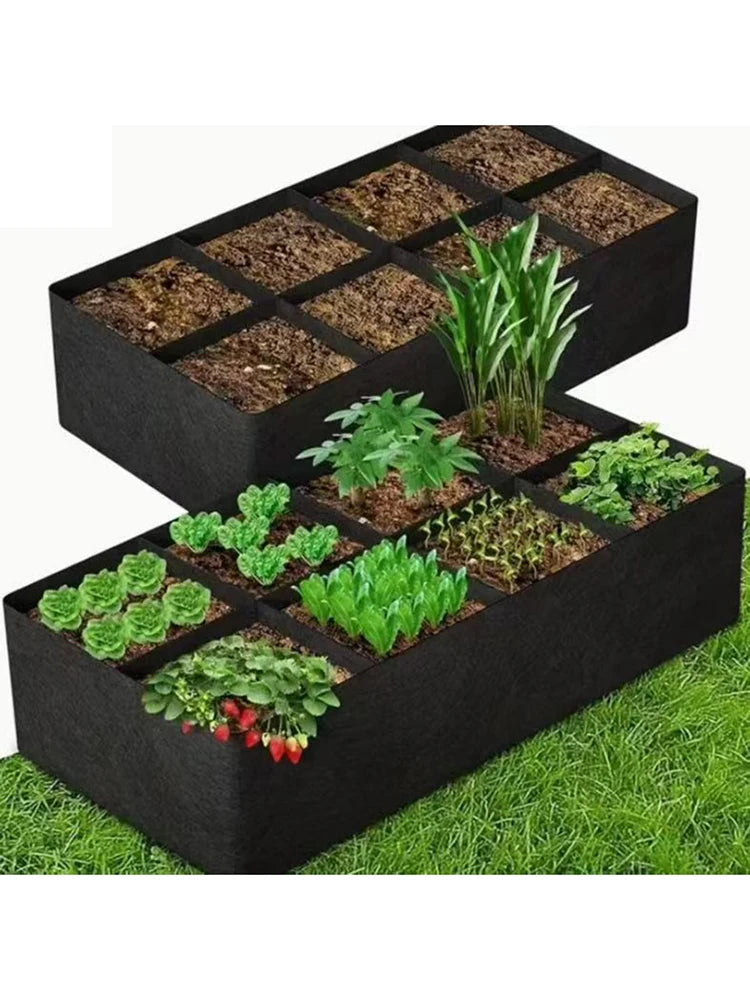 Rectangle Felt Garden Planting Grow Bag