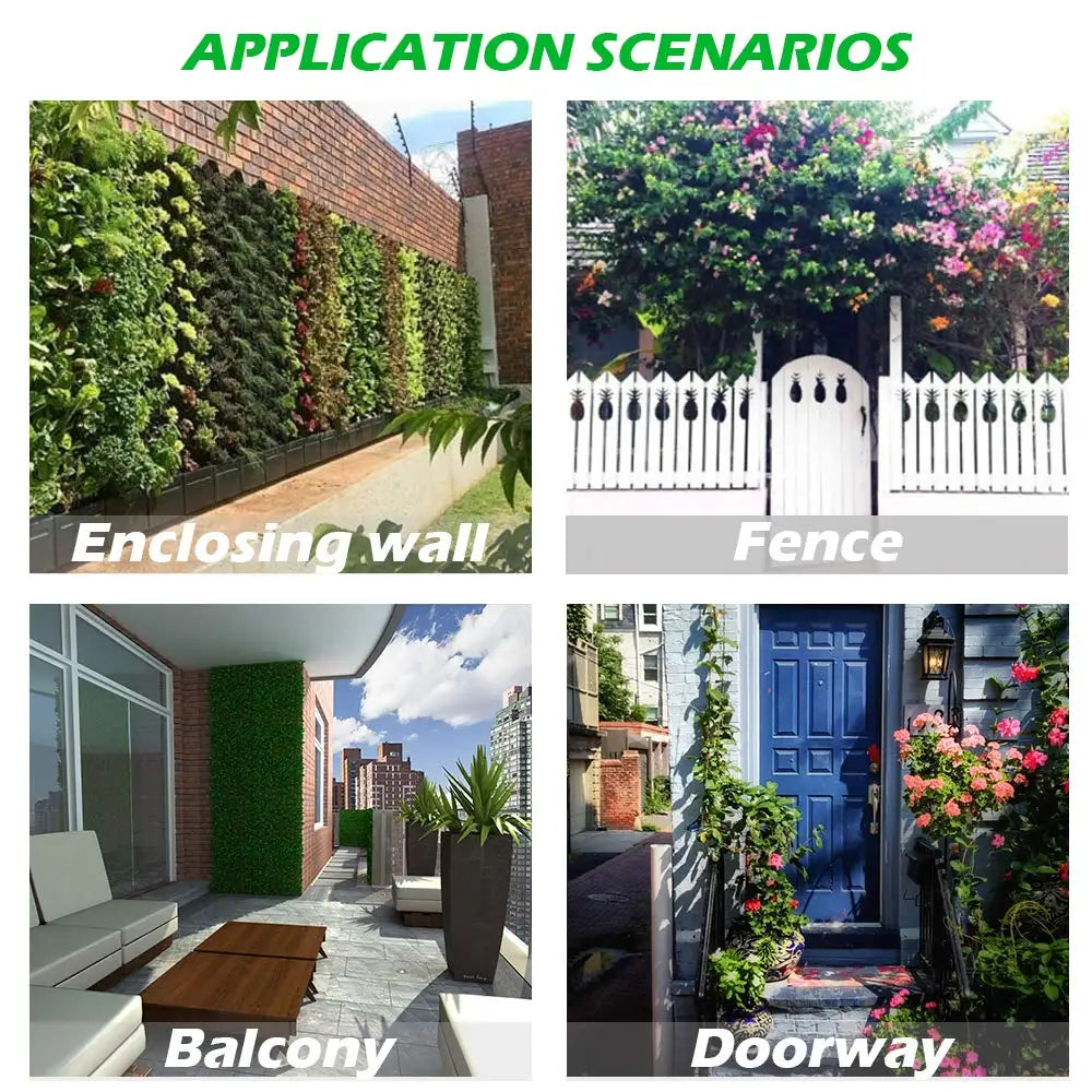 49-Pocket Hanging Vertical Planter Bag