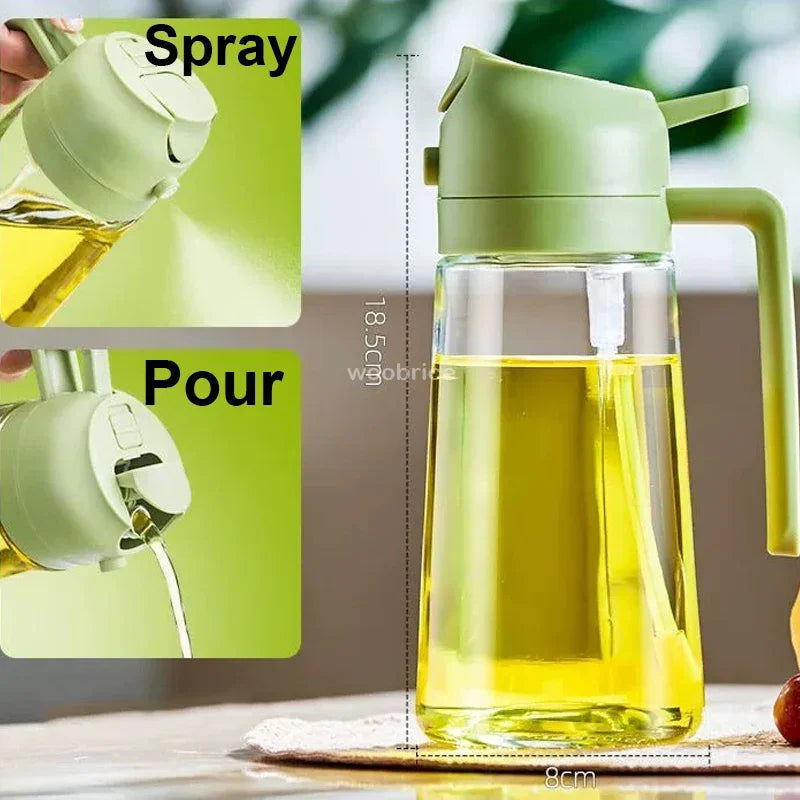 2-in-1 Oil Sprayer Bottle