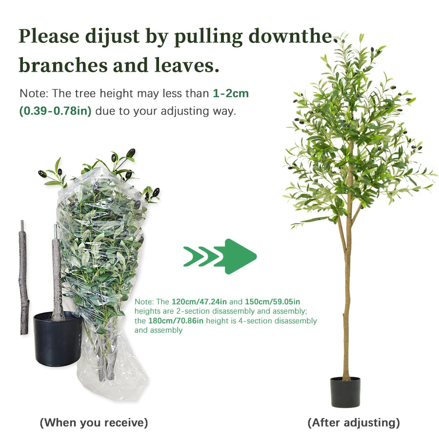 Artificial Olive Tree Decorative Plant