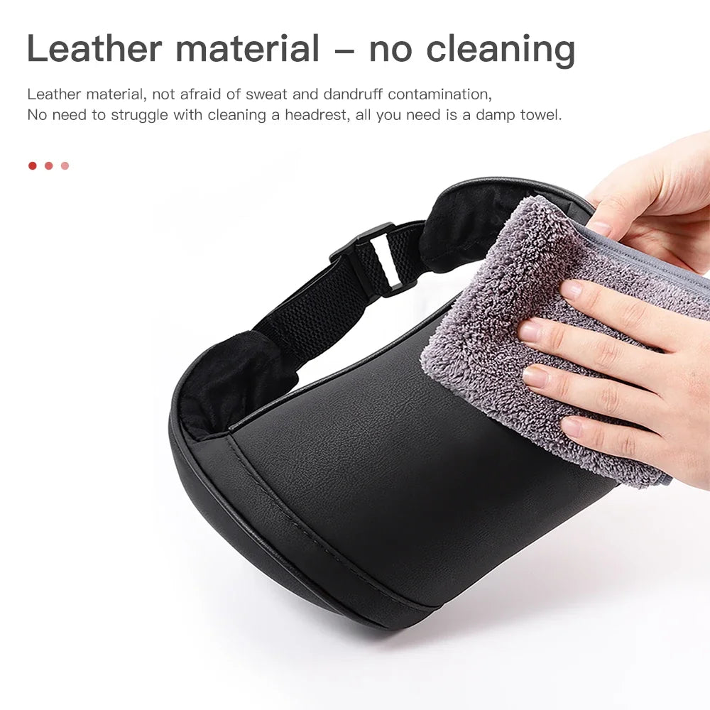 PU Leather Memory Foam Car Headrest