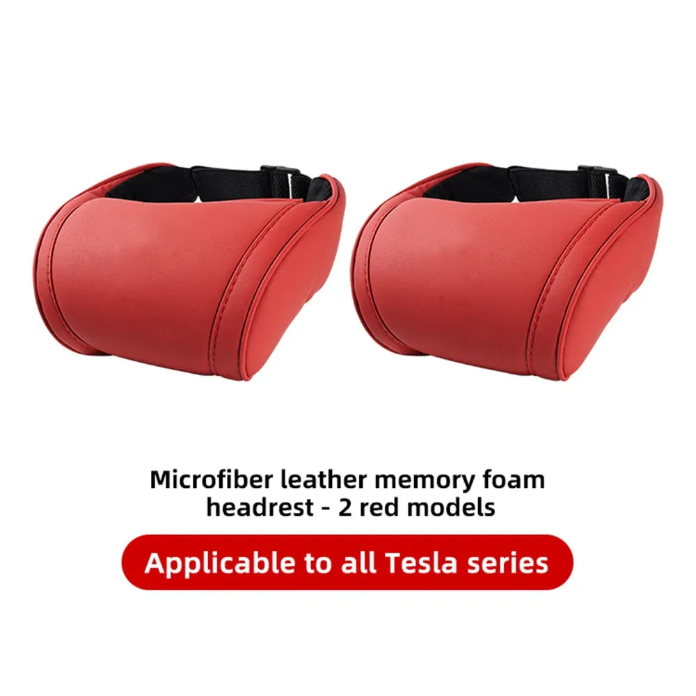 PU Leather Memory Foam Car Headrest