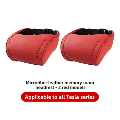 PU Leather Memory Foam Car Headrest