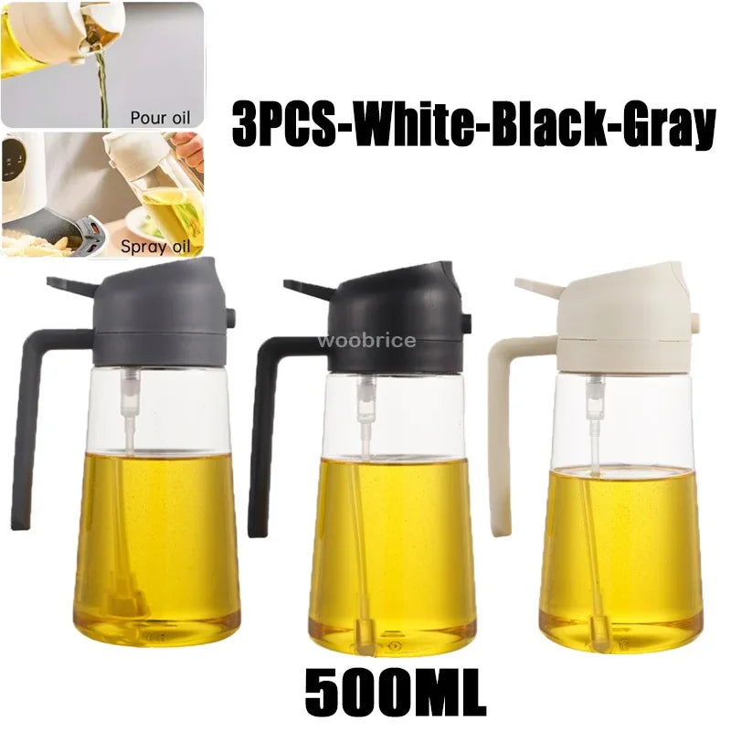 2-in-1 Oil Sprayer Bottle