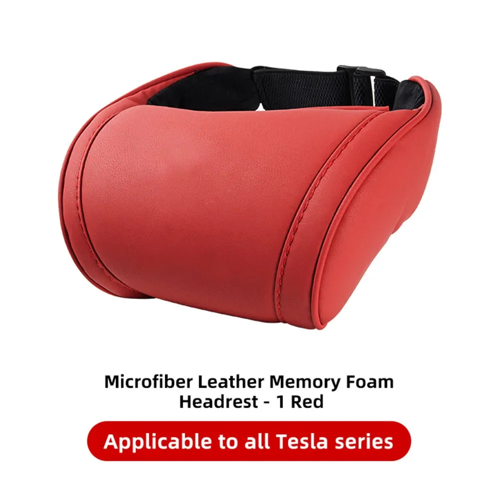 PU Leather Memory Foam Car Headrest