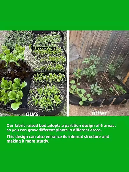 Rectangle Felt Garden Planting Grow Bag