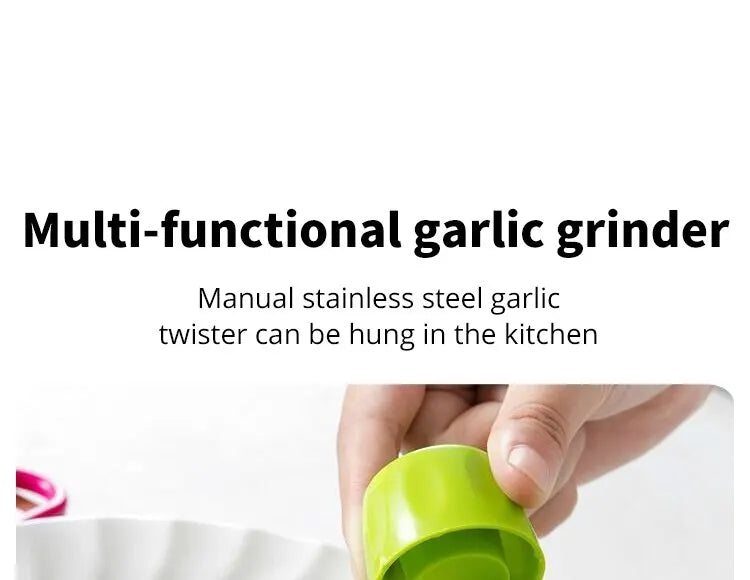 Mini Green Garlic Grinder Press