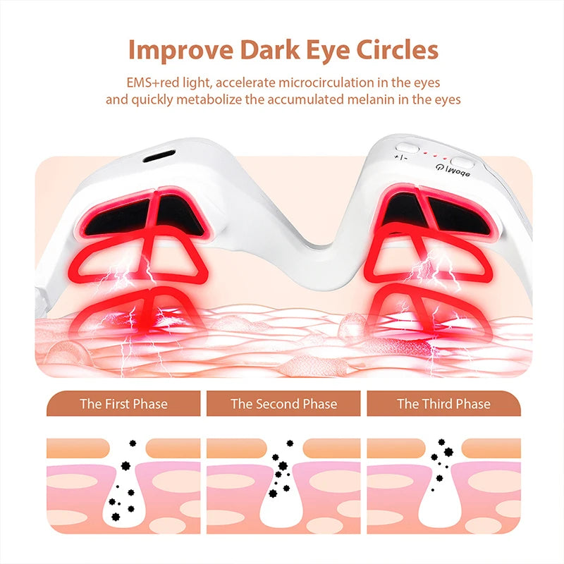 Anti-Aging EMS Eye Massager Device