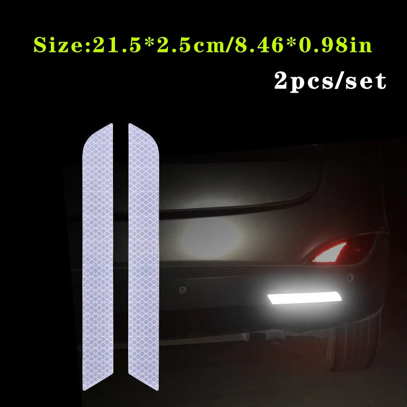 Car Reflective Safety Bumper Strip Stickers
