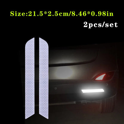 Car Reflective Safety Bumper Strip Stickers