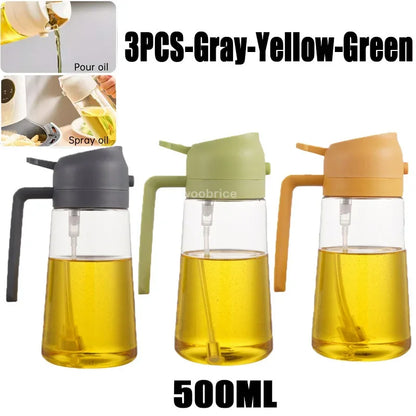 2-in-1 Oil Sprayer Bottle