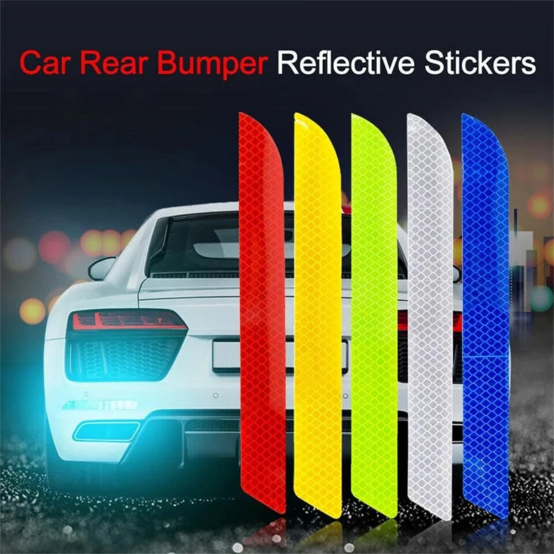 Car Reflective Safety Bumper Strip Stickers