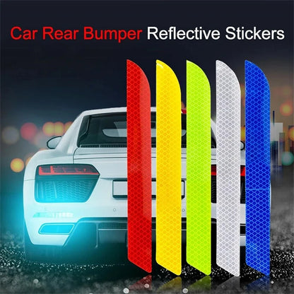 Car Reflective Safety Bumper Strip Stickers