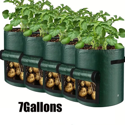 5pcs Vegetable Plant Grow Bags