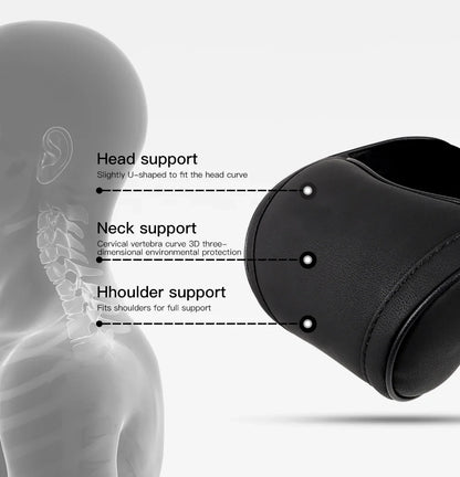 PU Leather Memory Foam Car Headrest