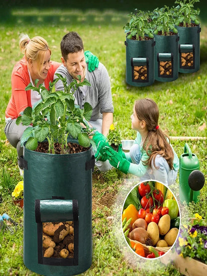 5pcs Vegetable Plant Grow Bags