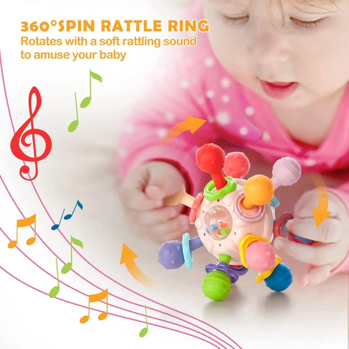 Montessori Baby Teething Sensory Ball