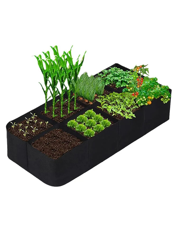 Rectangle Felt Garden Planting Grow Bag