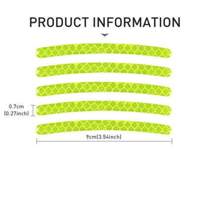 Car Wheel Reflective Tire Rim Stickers